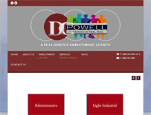 Tablet Screenshot of dcpowellandassociates.com